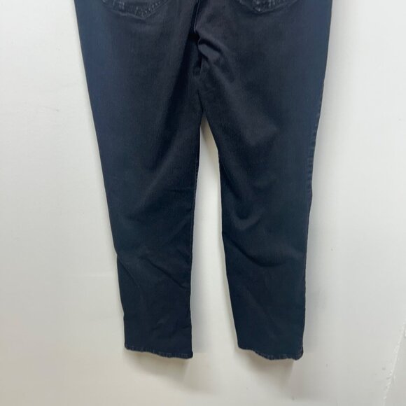 Democracy Ab Solution Black Slim Straight Leg Jeans shaping tummy control Size 1 - Picture 7 of 8